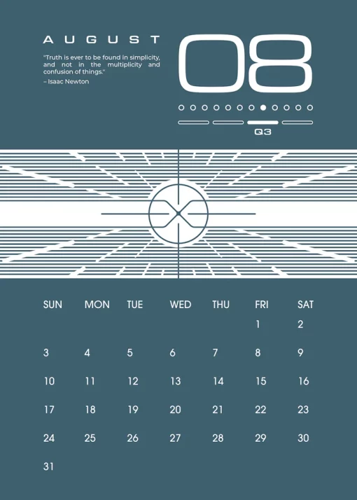 2025 Desk Calendar - Image 12