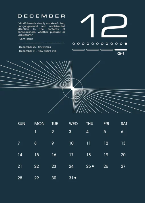 2025 Desk Calendar - Image 16
