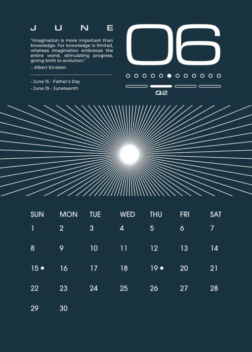 2025 Desk Calendar - Image 10