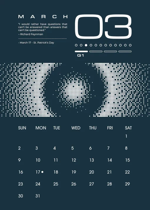 2025 Desk Calendar - Image 7
