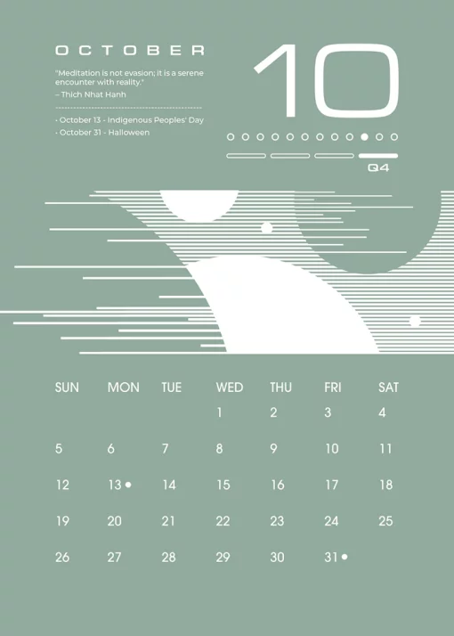 2025 Desk Calendar - Image 14