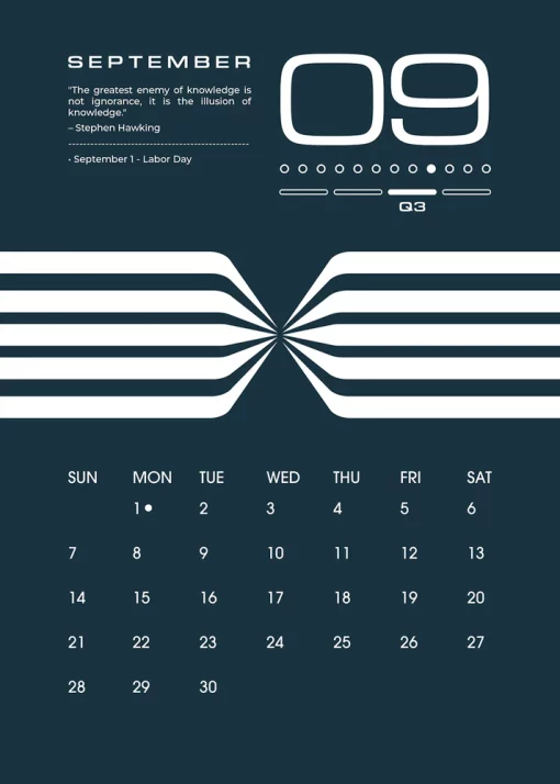 2025 Desk Calendar - Image 13