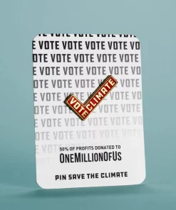 Vote Climate Pin