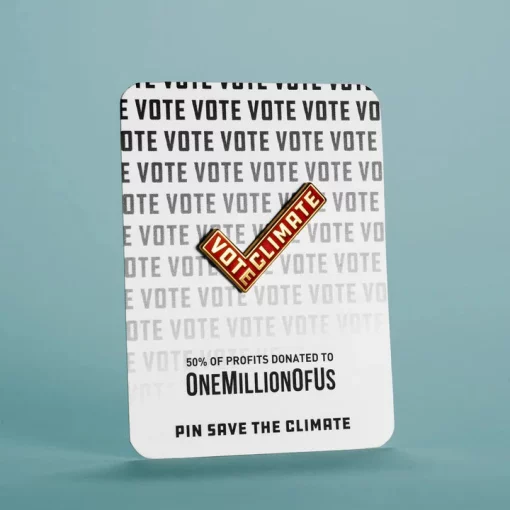Vote Climate Pin