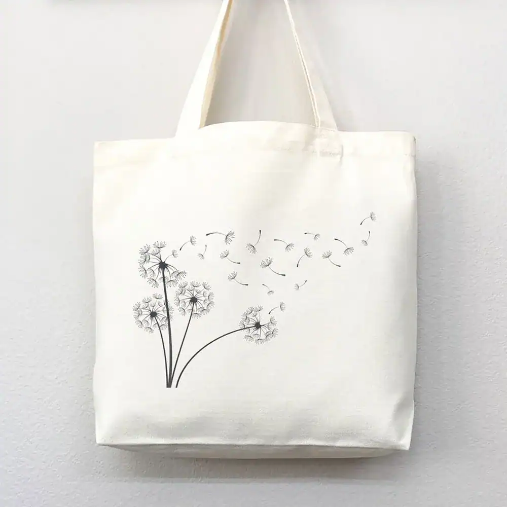 Dandelion Boho Tote Bag ()