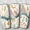 Moonlit Meadow Escape – Boho Skinny Tumbler ()