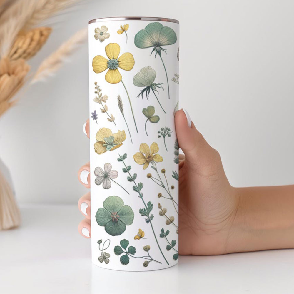Vintage Meadow Botanicals – Boho Skinny Tumbler ()